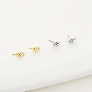 Mini Leaves - goud/zilver - (1 stuk)