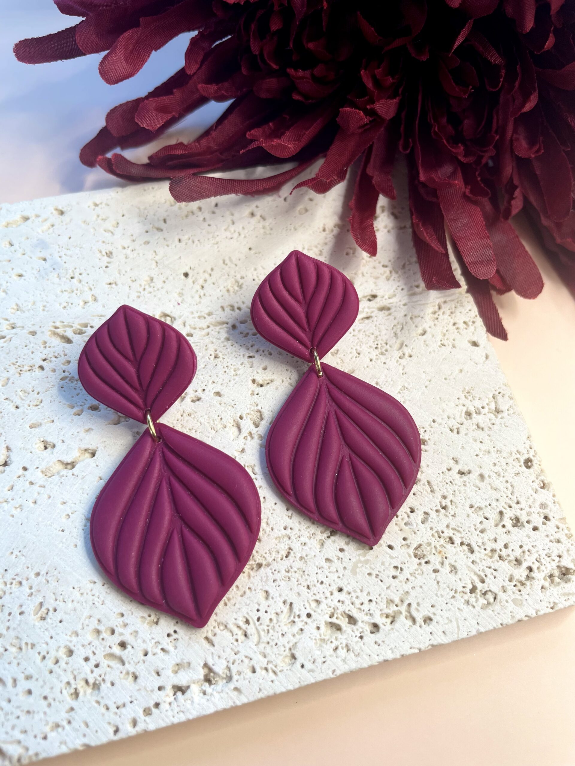 NINA - burgundy